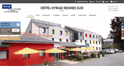 Desktop Screenshot of hotel-kyriad-rennes.com